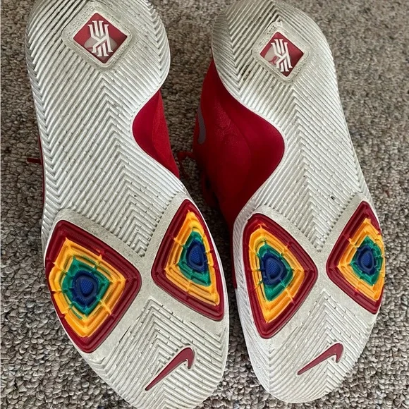 Nike ‘Red Suede’ Kyrie 3’s Sz 11 - Picture 11 of 12